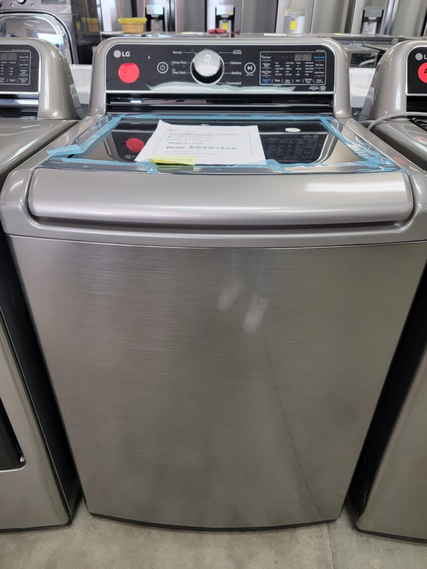 5.3 cu. ft. Mega Capacity Smart wifi Enabled Top Load Washer with 4