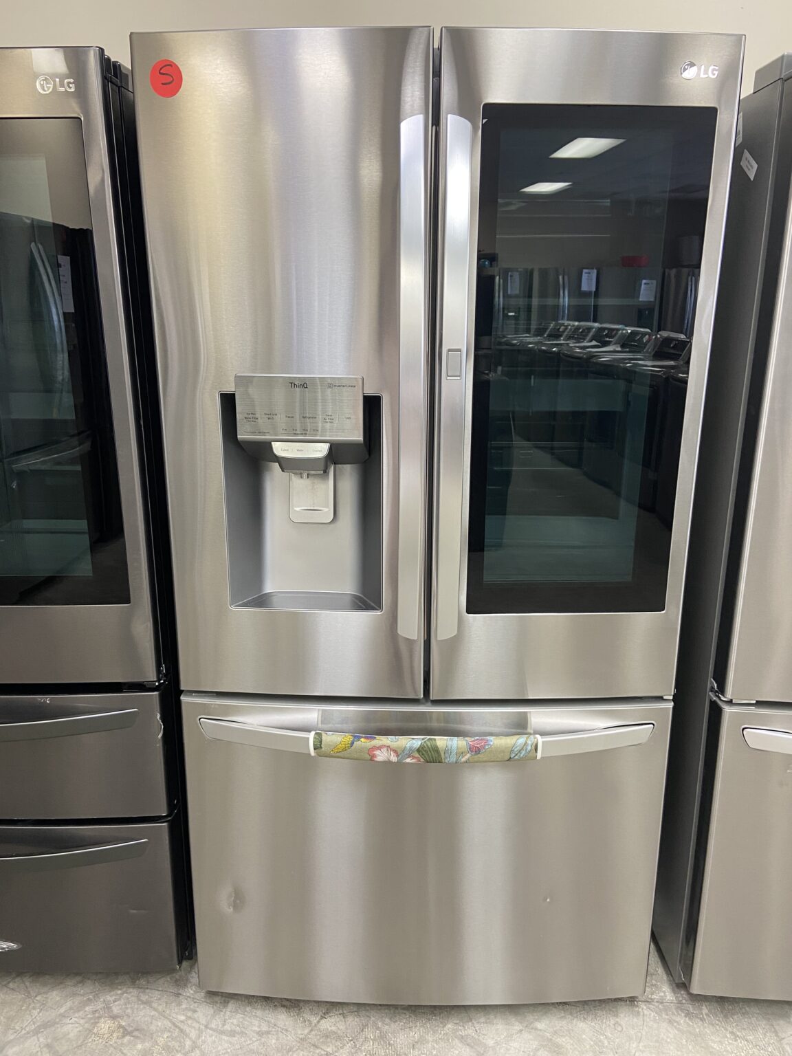 24 cu. ft. Smart wifi Enabled InstaView DoorinDoor CounterDepth Refrigerator with Craft Ice