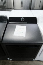 7.3 cu.ft vented Smart Gas Dryer in Matte Black with EasyLoad Door, TurboSteam and Sensor Dry technology - Image 2