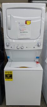 3.8 cu.ft. Washer 5.9cu.ft. Electric Dryer Combo in White - Image 2
