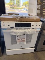 30 in 5 Burners Slide-in Smart Gas Convection Range White with EasyWash Oven Tray and No-Preheat Air Fry - Image 2