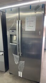 GE 25.1 cu.ft. Fingerprint Resistant Side by Side Refrigerator - Image 2