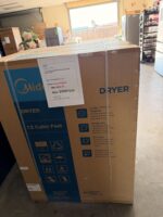 7.5 cu.ft. Reversible Side Swing Door Gas Dryer in White *NEW IN BOX - Image 2