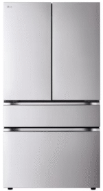 26 cu.ft. SMART Counter Depth MAX French Door Refrigerator with Internal Water Dispenser in PrintProof Stainless Steel