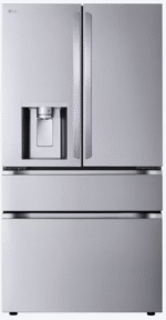 29 cu.ft. SMART Standard Depth MAX French Door Refrigerator with Full Convert Drawer in PrintProof Stainless Steel