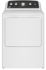 7.2cu.ft. vented Gas Dryer in White with Auto Dry and Extended Tumble