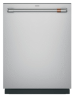 GE Cafe 24inch built-in Smart Top Control Dishwasher in Stainless with Stainless Tub, interior lighting, 39dBA