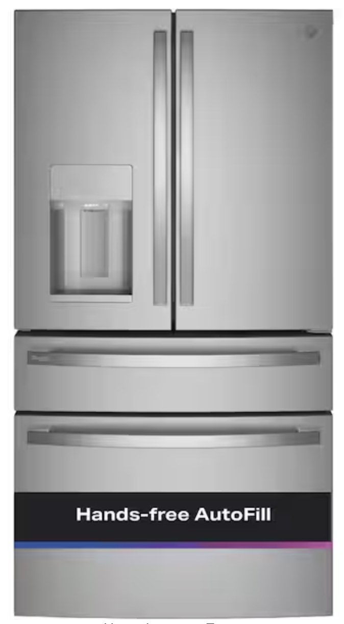 Deskeen 2026-06-12 at 01.14.37 PM@2x GE Profile Energy Star 27.9cu.ft. Smart Fingerprint Resistant 4-Door French-Door Refrigerator Door in Door - Image 1