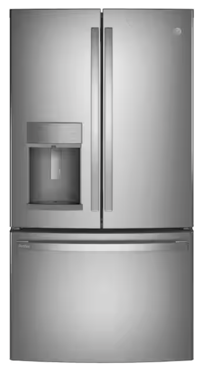 Deskeen 2026-06-12 at 01.32.48 PM@2x GE Profile Energy Star 22.1 Cu.ft Counter-Depth Fingerprint Resistant French-Door Refrigerator with Hands-Free AutoFill - Image 1