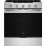 Whirlpool 30-inch Smart Slide In Gas Range with Air Cooking Technology, No Preheat Air Fry, Steam/Self Clean and High Speed Preheat