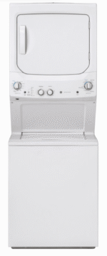 GE Unitized Spacemaker 3.8cu.ft. Capacity Washer with Sainless Steel basket and and 5.9cu.ft. Capacity Electric Dryer