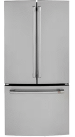 GE Cafe 18.6cu.ft. Smart French Door Refrigerator with Internal Water Dispenser in Stainless Steel, Counter Depth, Energy Star