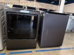 LG 7.3 cu.ft. Ultra Large Cpacity Rear control Gas Dryer with AI Sensing and ThinQ Smart Features/LG 5.5cu.ft. Mega Capacity Smart Top Load Washer with Impeller, EasyUnload & AI Sensing - Image 2