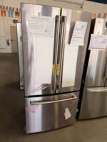 GE Cafe 18.6cu.ft. Smart French Door Refrigerator with Internal Water Dispenser in Stainless Steel, Counter Depth, Energy Star - Image 2