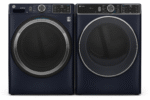 GE Profile 7.8cu.ft Capacity Smart Front Load Gas Dryer with Steam and Sanitize Cycle/GE Energy Star 4.8cu.ft. Capacity Smart Front Load Washer with UltraFresh Vent System with OdorBlock and Sanitize w/Oxi